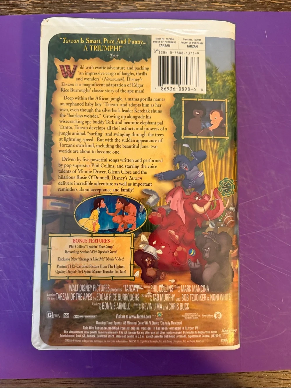 🌴 Disney’s The Jungle Book VHS Pin Board 🐻🐍